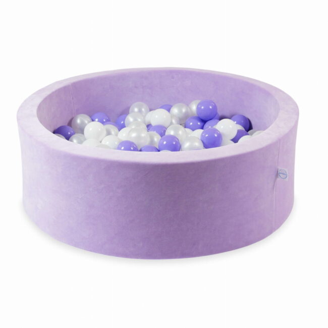 Šviesiai Violetinės spalvos kamuoliukų baseinas 90x30cm