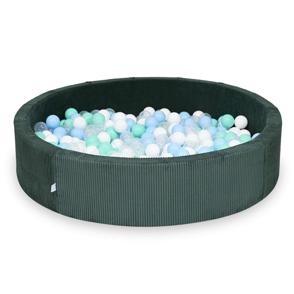 Velvet Green Kamuoliukų Baseinas 130x30-40cm