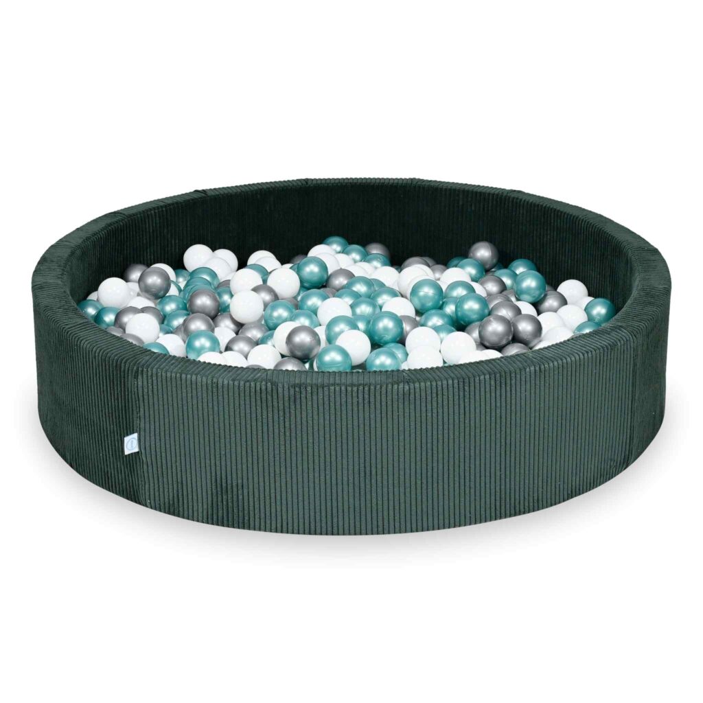 Velvet Green Kamuoliukų Baseinas 130x30-40cm