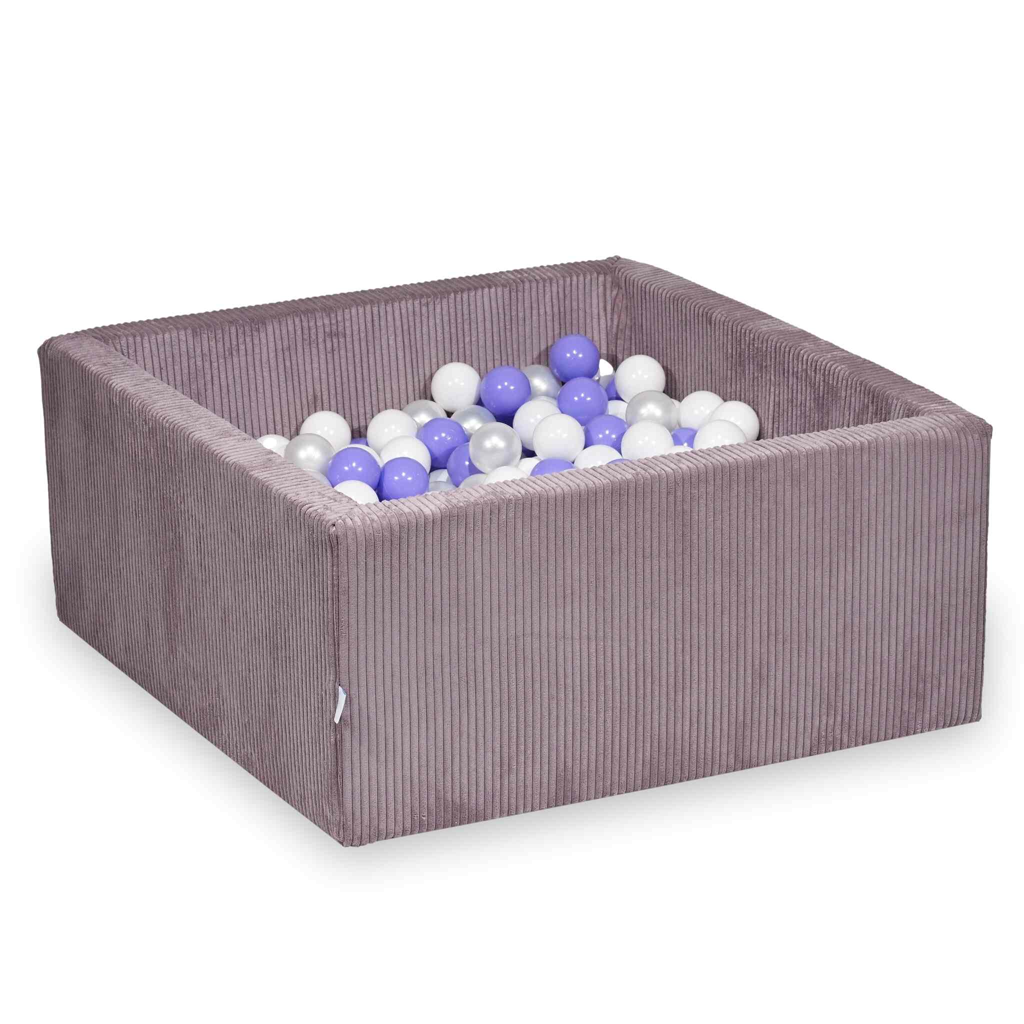 Velvet Lavender Kamuoliukų Baseinas 90x90x40cm