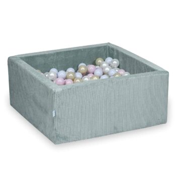 Velvet Šviesiai Mėtinė Kamuoliukų Baseinas 90x90x40cm