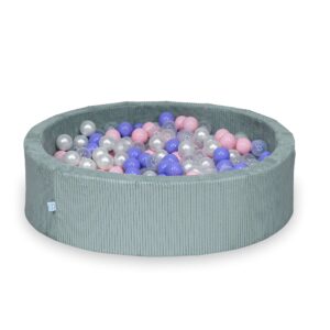 Velvet Šviesiai Mėtinis Kamuoliukų Baseinas 110x30-40cm