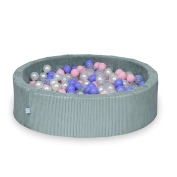 Velvet Šviesiai Mėtinis Kamuoliukų Baseinas 110x30-40cm