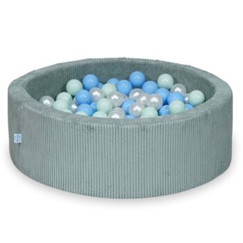 Velvet Šviesiai Mėtinis Kamuoliukų Baseinas 90x30-40