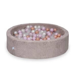 Velvet Šviesiai Rožinis Kamuoliukų Baseinas 110x30-40cm