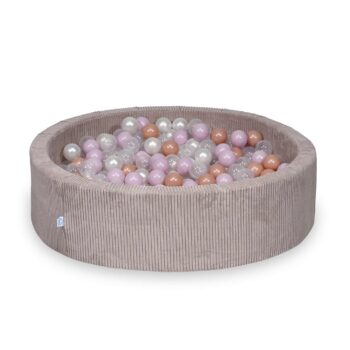 Velvet Šviesiai Rožinis Kamuoliukų Baseinas 110x30-40cm