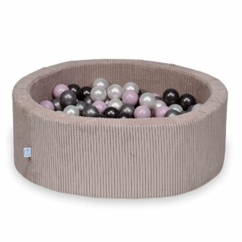 Velvet Šviesiai Rožinis Kamuoliukų Baseinas 90x30-40